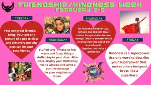 Friendship/Kindness Week