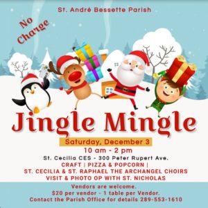 St. Andre Bessette Parish – Jingle Mingle