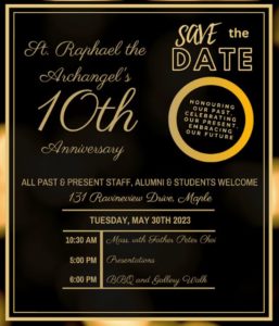 SRA – 10th Anniversary Celebration