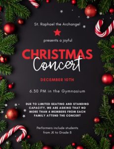 SRA CHRISTMAS CONCERT